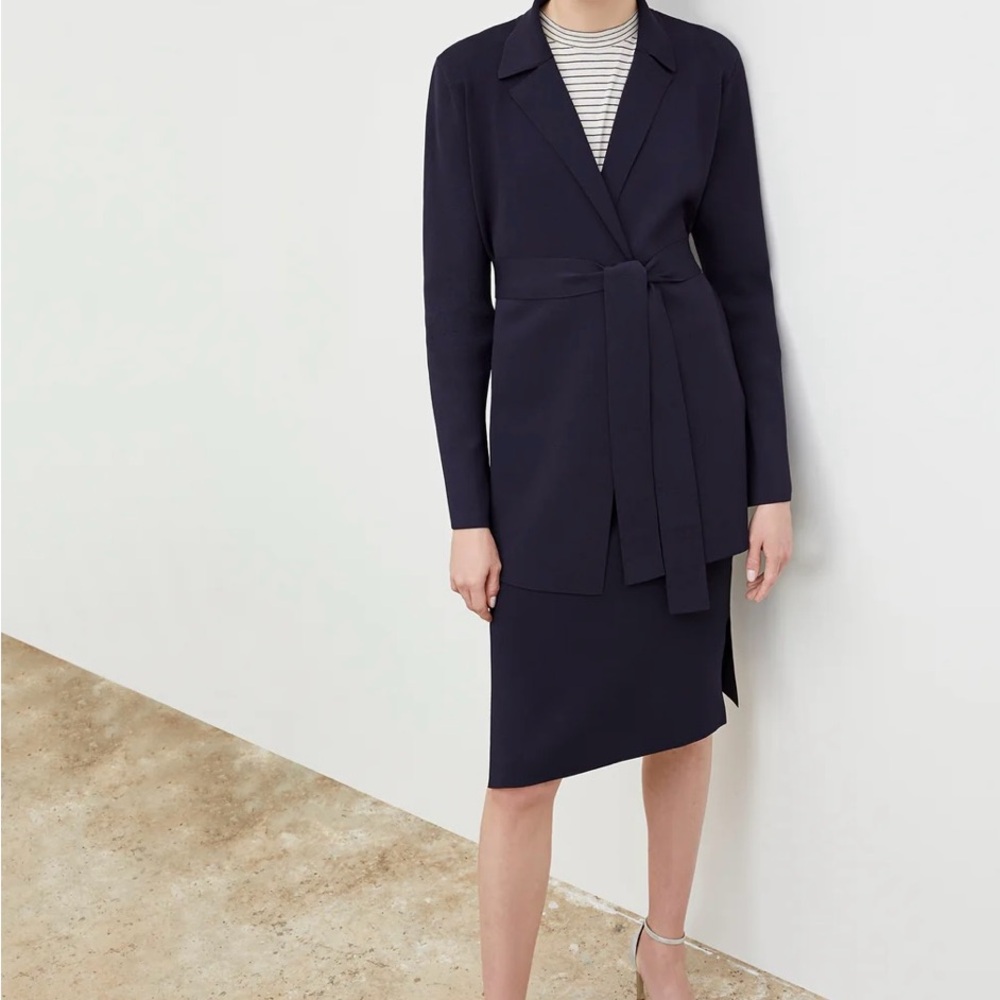Mm lafleur Merritt jardigan navy blue